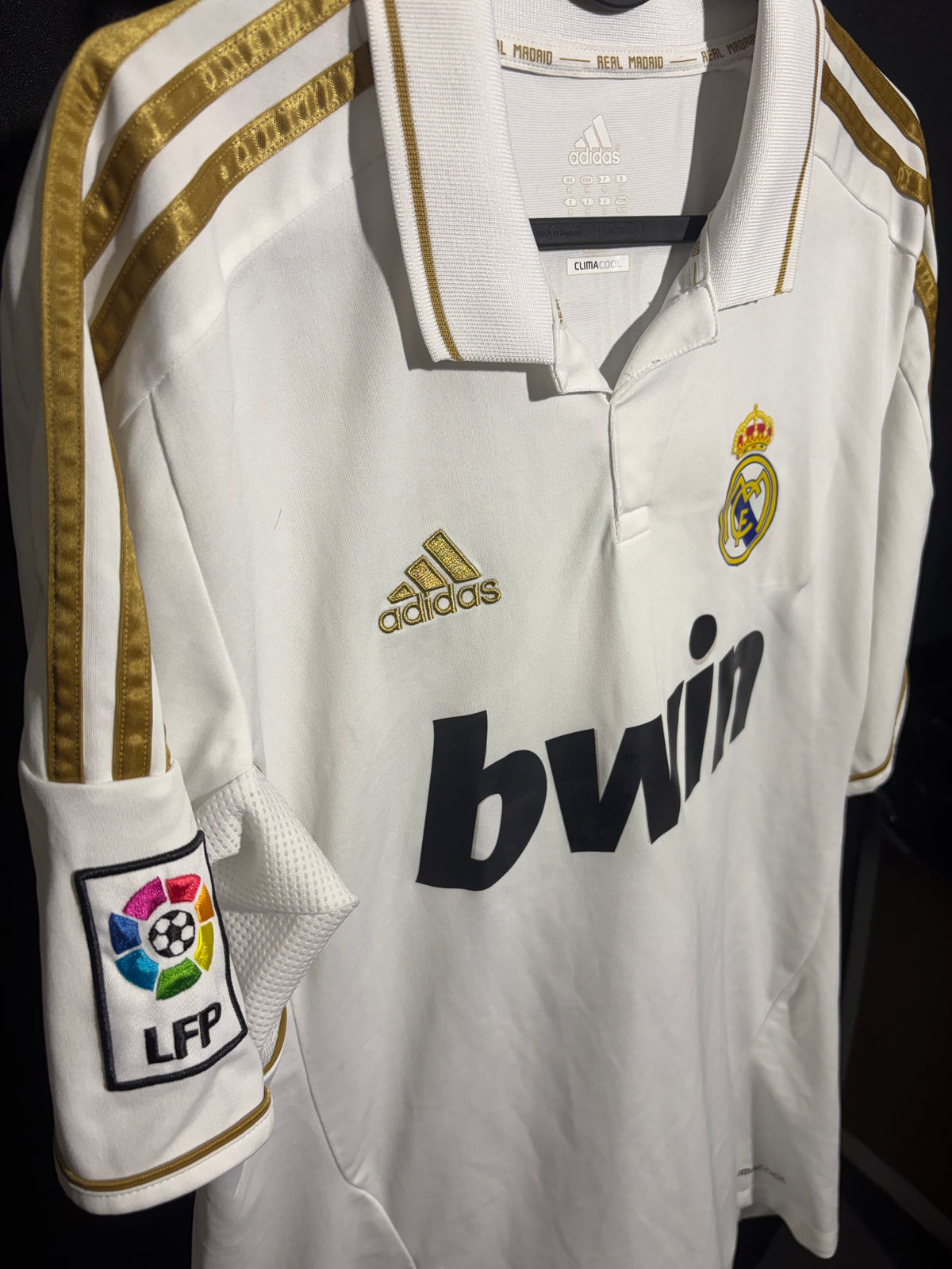 Real Madrid 2011/12 Hemmatröja #7 Ronaldo – Storlek M
