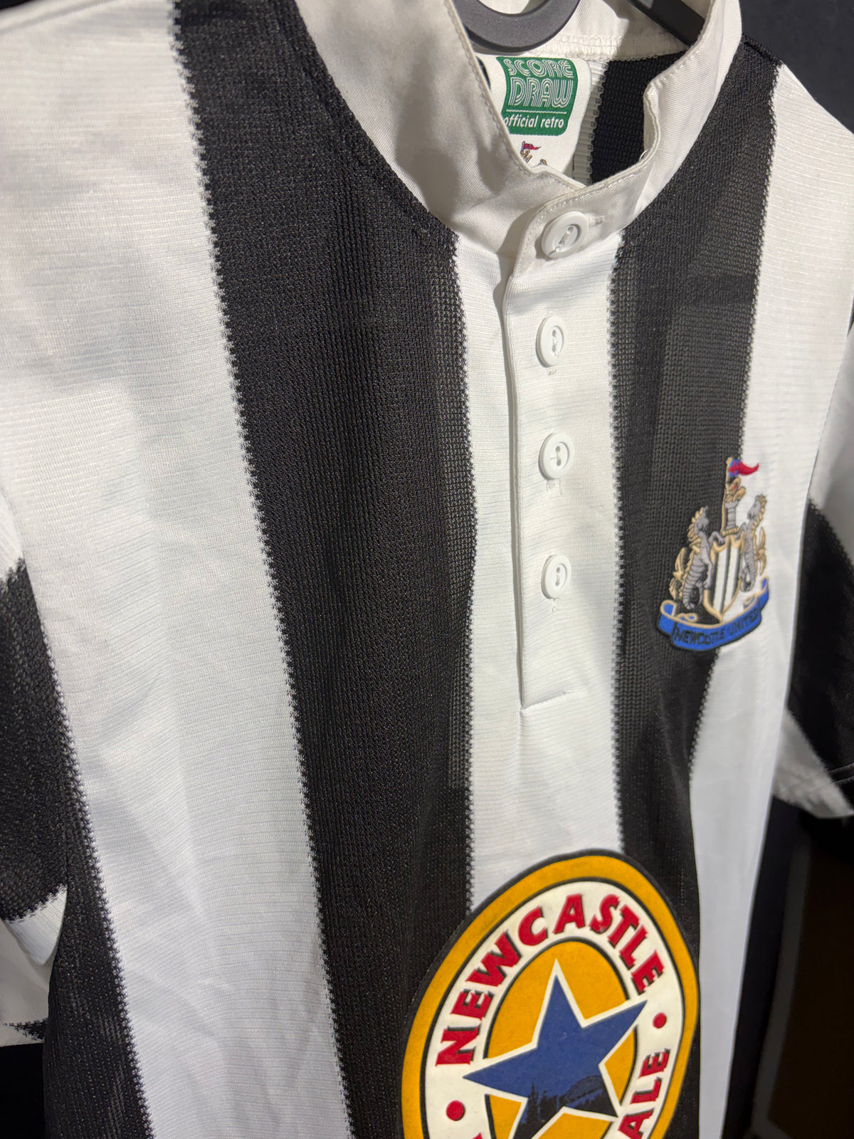 Newcastle United 1995/97 Hemmatröja – Storlek M