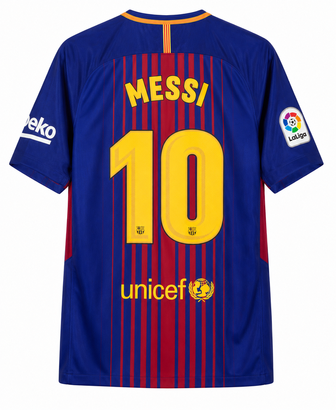 Barcelona 2017/18 Hemmatröja #10 Messi