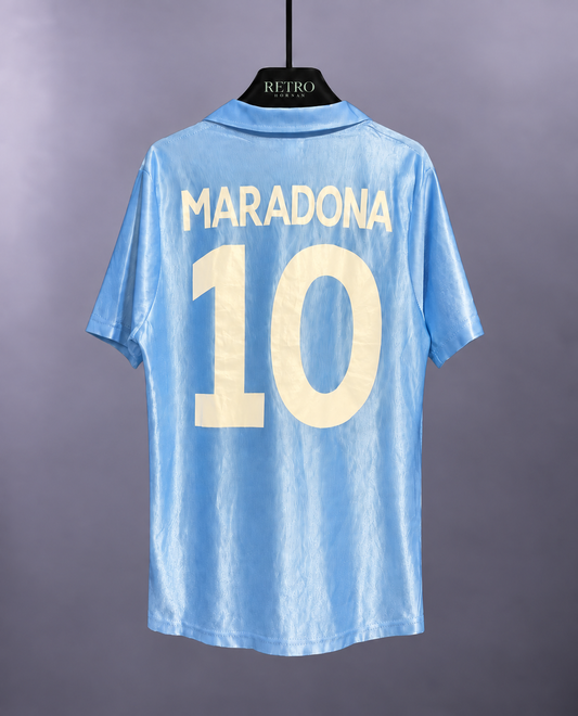 Napoli 1990/91 Hemmatröja #10 Maradona – Storlek S