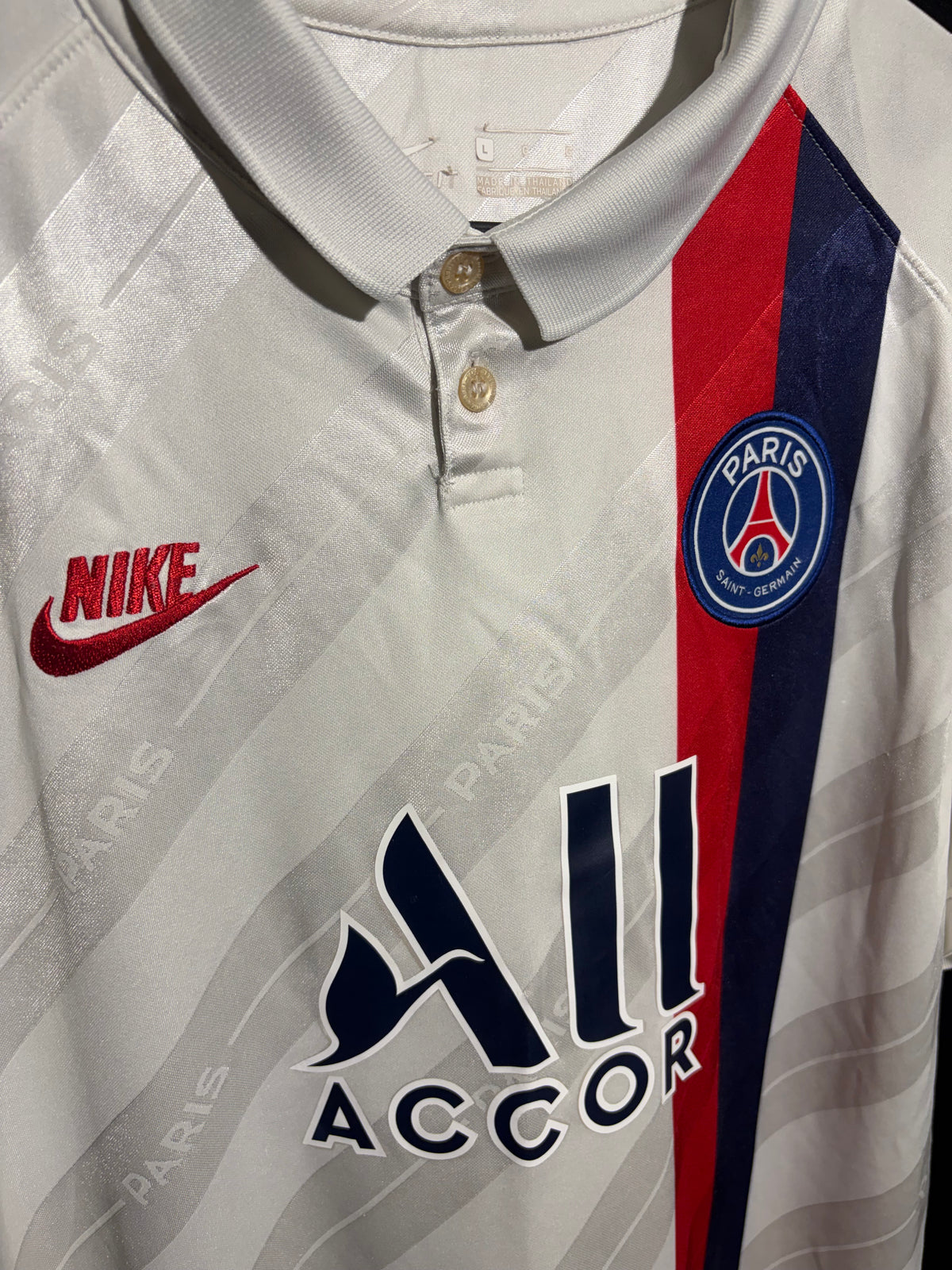 Paris Saint Germain 2019/20 Tredjetröja #7 Mbappé – Storlek L
