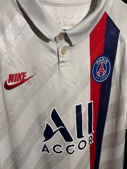 Paris Saint Germain 2019/20 Tredjetröja #7 Mbappé – Storlek L