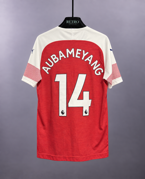 Arsenal 2018/19 Hemmatröja #14 Aubameyang – Storlek S
