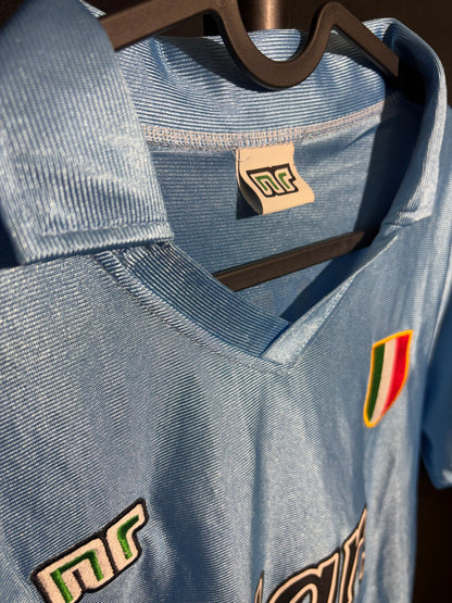 Napoli 1990/91 Hemmatröja #10 Maradona – Storlek S