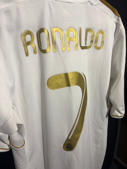 Real Madrid 2011/12 Hemmatröja #7 Ronaldo – Storlek M