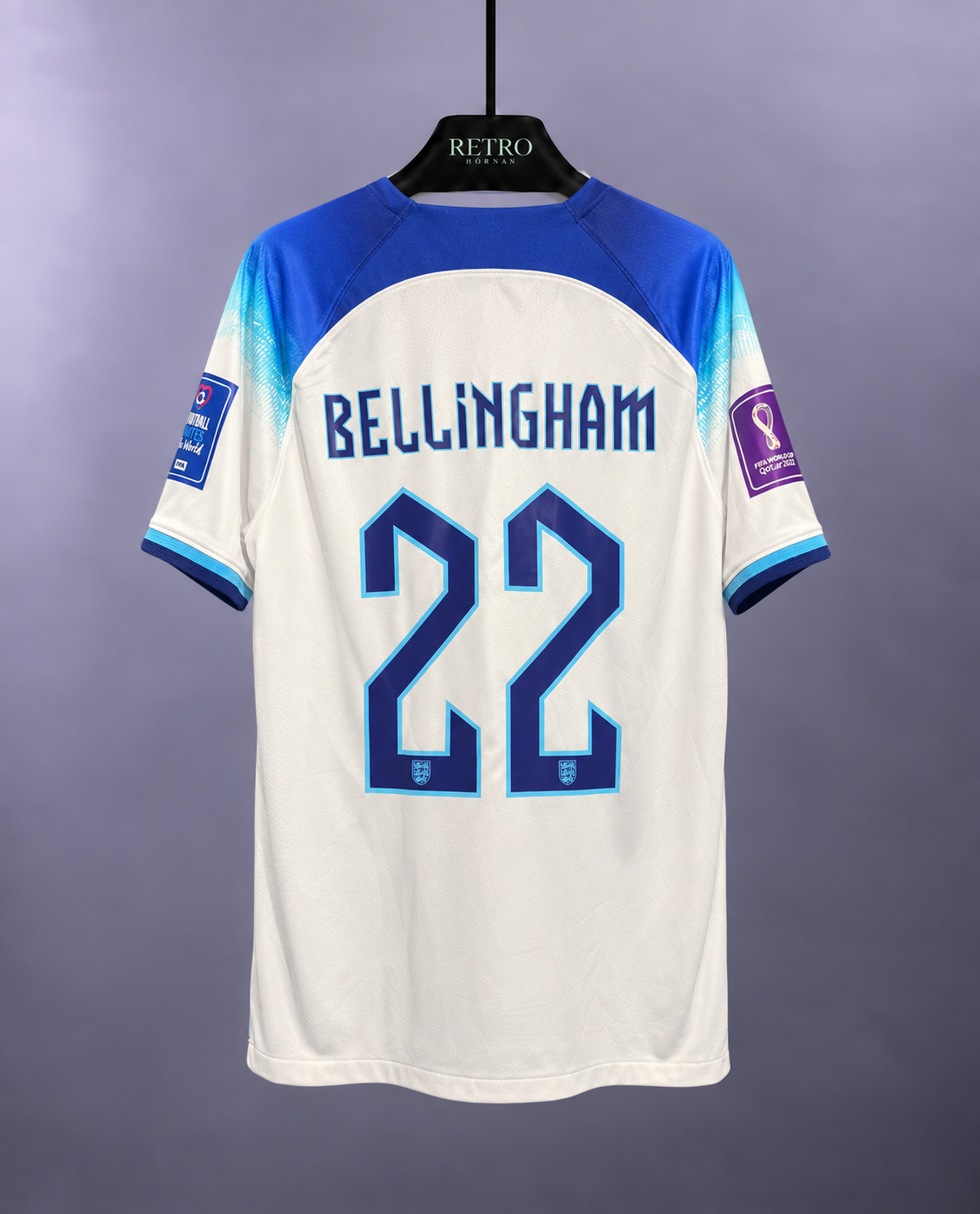 England 2022 Hemmatröja #22 Bellingham – Storlek L