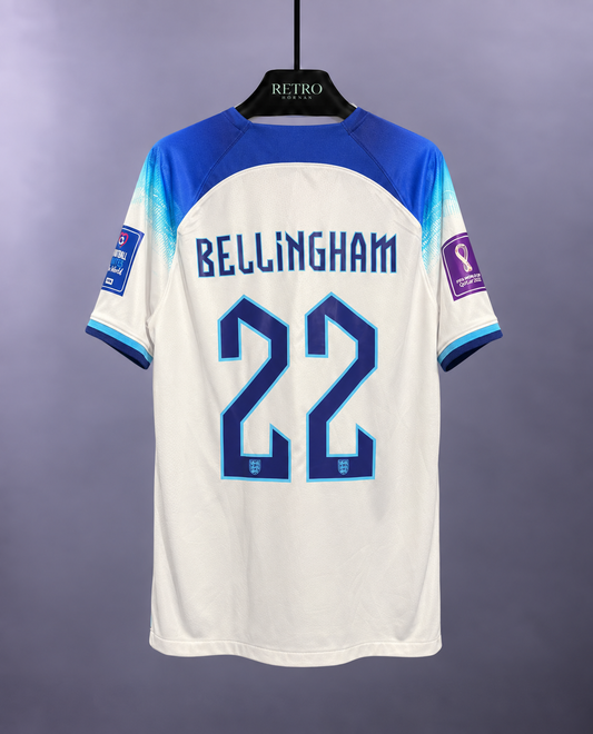 England 2022 Hemmatröja #22 Bellingham – Storlek L