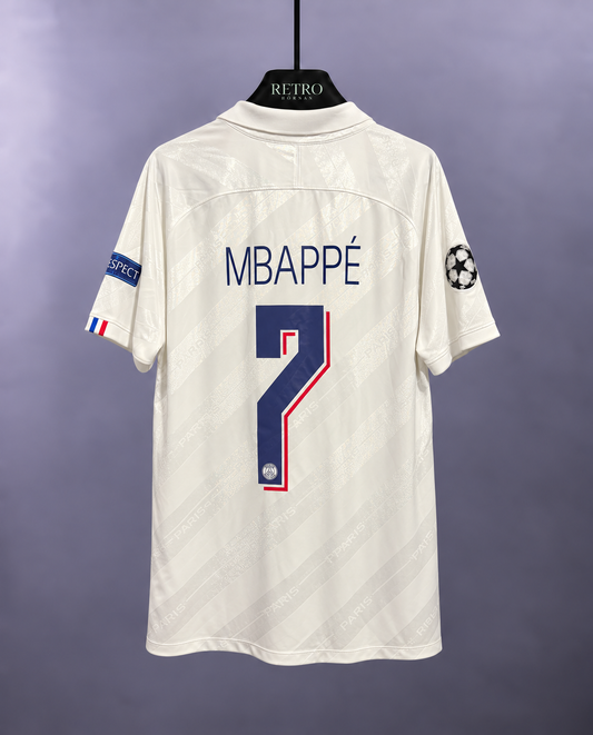 Paris Saint Germain 2019/20 Tredjetröja #7 Mbappé – Storlek L