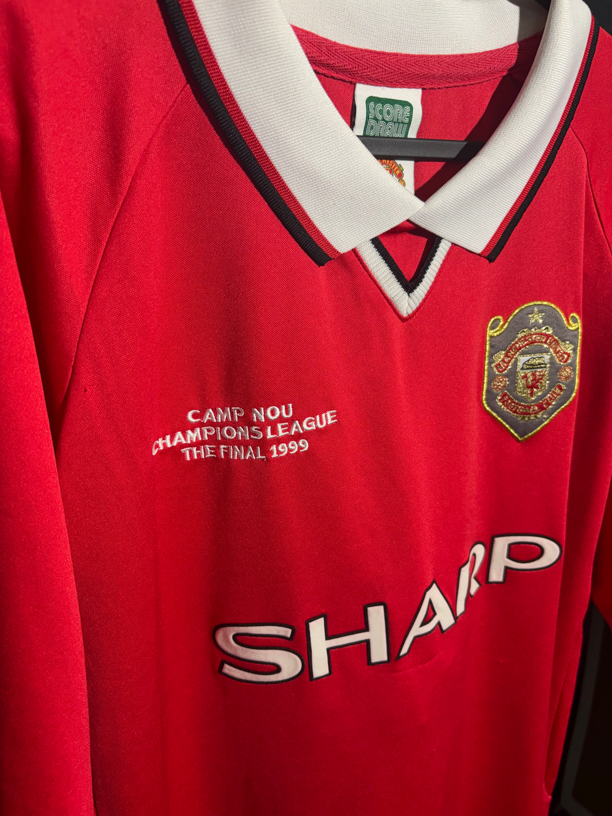 Manchester United 1999/00 Hemmatröja – Storlek XL
