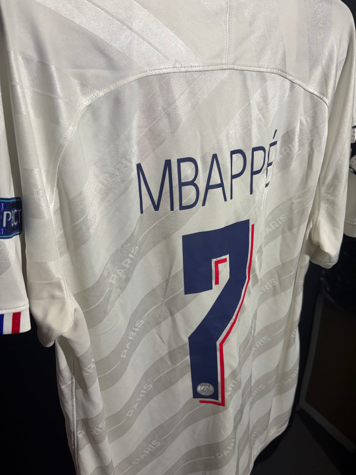 Paris Saint Germain 2019/20 Tredjetröja #7 Mbappé – Storlek L