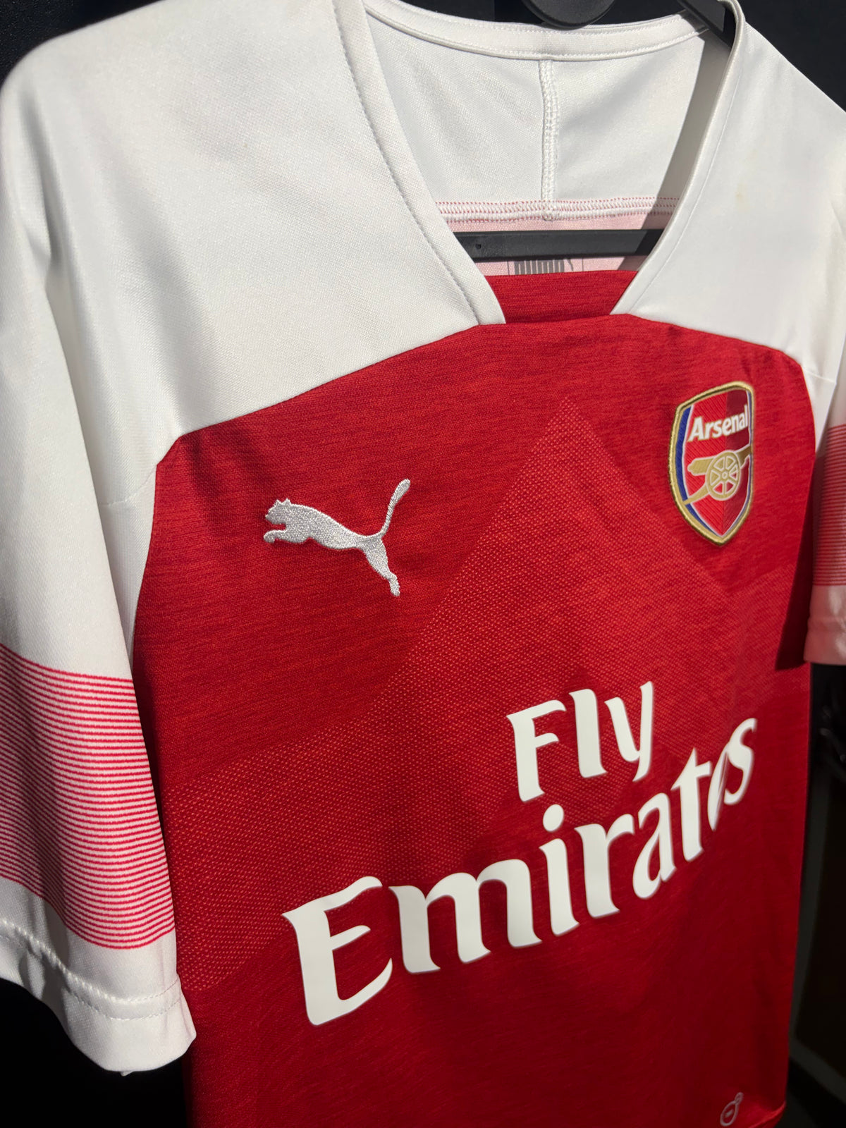 Arsenal 2018/19 Hemmatröja #14 Aubameyang – Storlek S