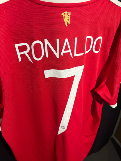 Manchester United 2021/22 Hemmatröja #7 Ronaldo – Storlek L