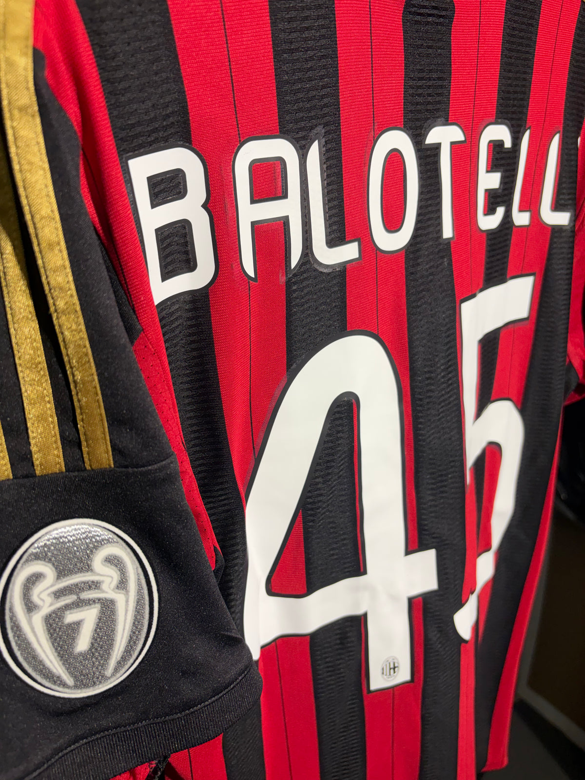 AC Milan 2013/14 Hemmatröja #45 Balotelli – Storlek S