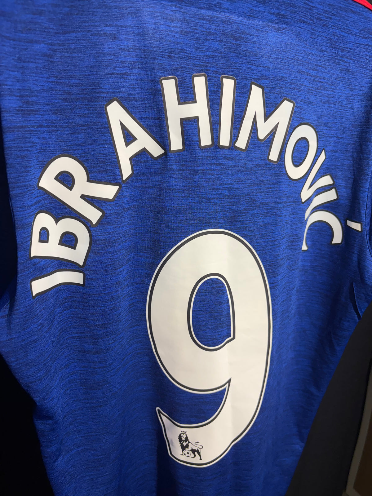 Manchester United 2016/17 Bortatröja #9 Ibrahimović – Storlek S