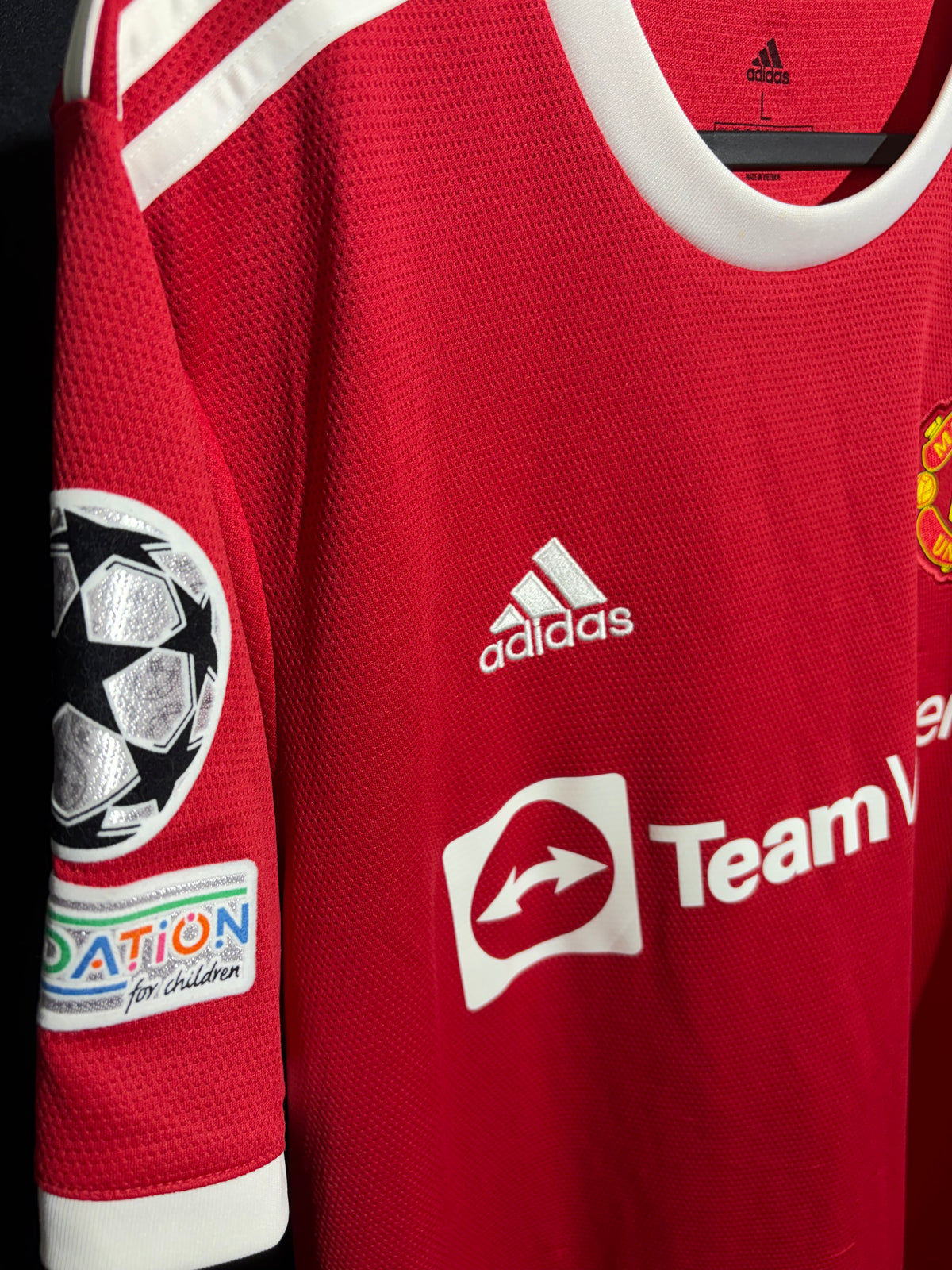 Manchester United 2021/22 Hemmatröja #7 Ronaldo – Storlek L