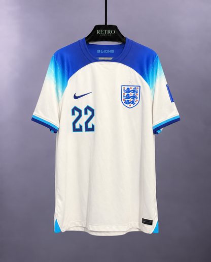England 2022 Hemmatröja #22 Bellingham – Storlek L