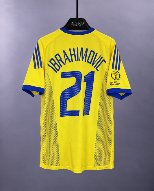 Sverige 2002/03 Hemmatröja #21 Ibrahimović – Storlek M