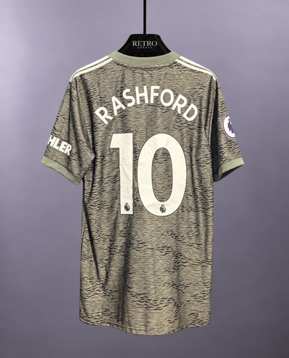 Manchester United 2020/21 Bortatröja #10 Rashford – Storlek S